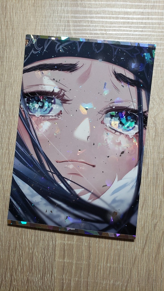 キラキラポストカード・アシリパ