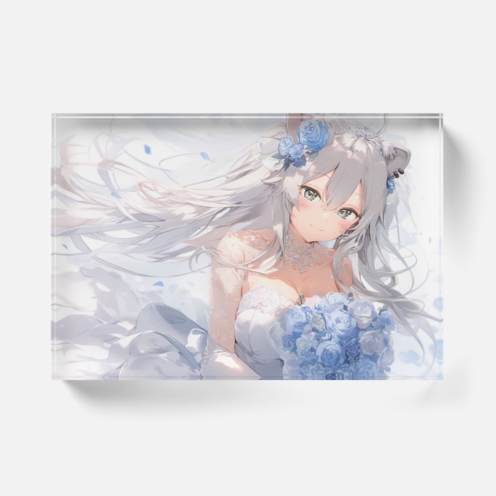 ウエディングぼたん アクリルブロック