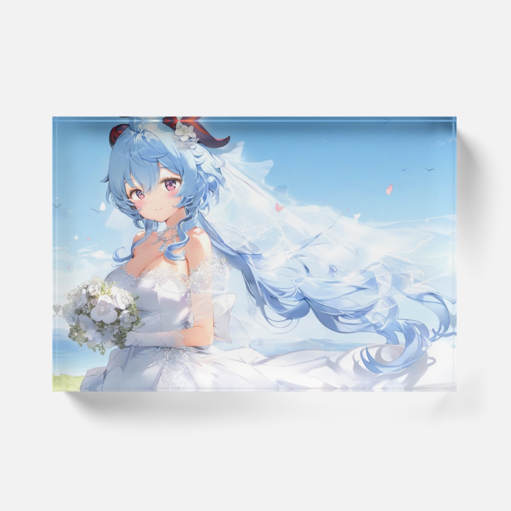 ウエディング甘雨 アクリルブロック