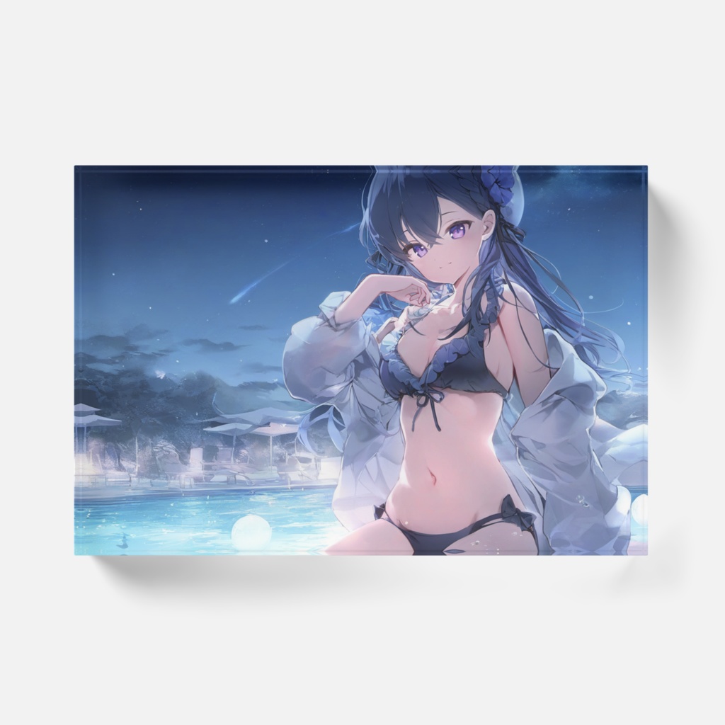 ナイトプールうるは アクリルブロック