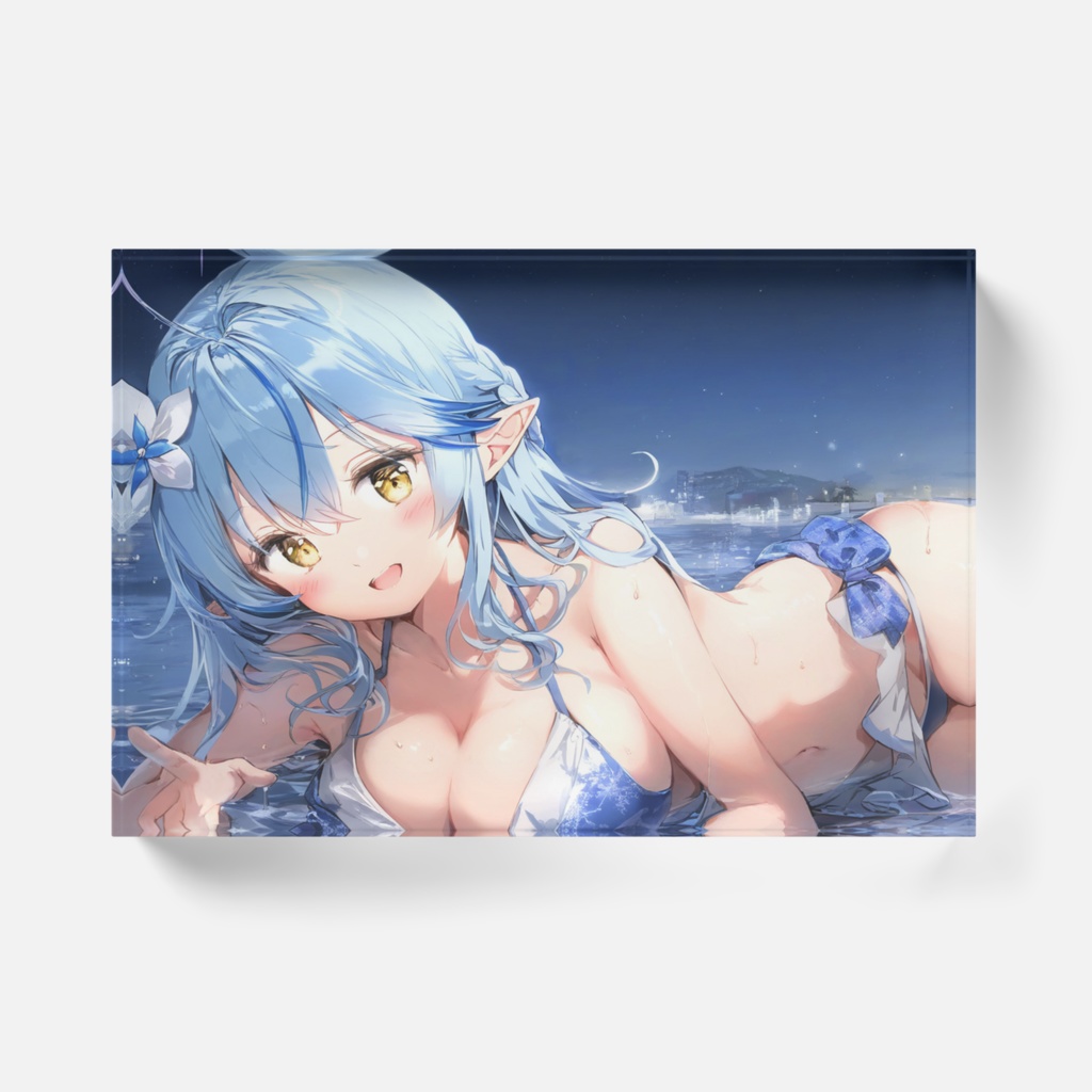 ナイトプールラミィ アクリルブロック