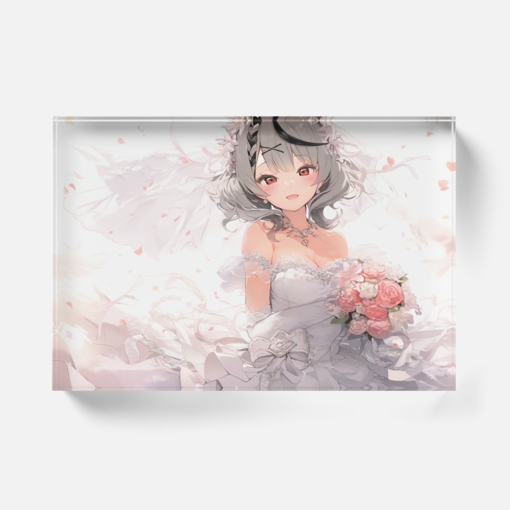 ウエディングさかまた アクリルブロック