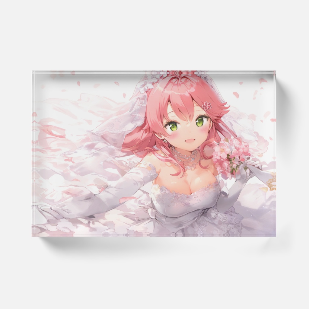 ウエディングみこち アクリルブロック