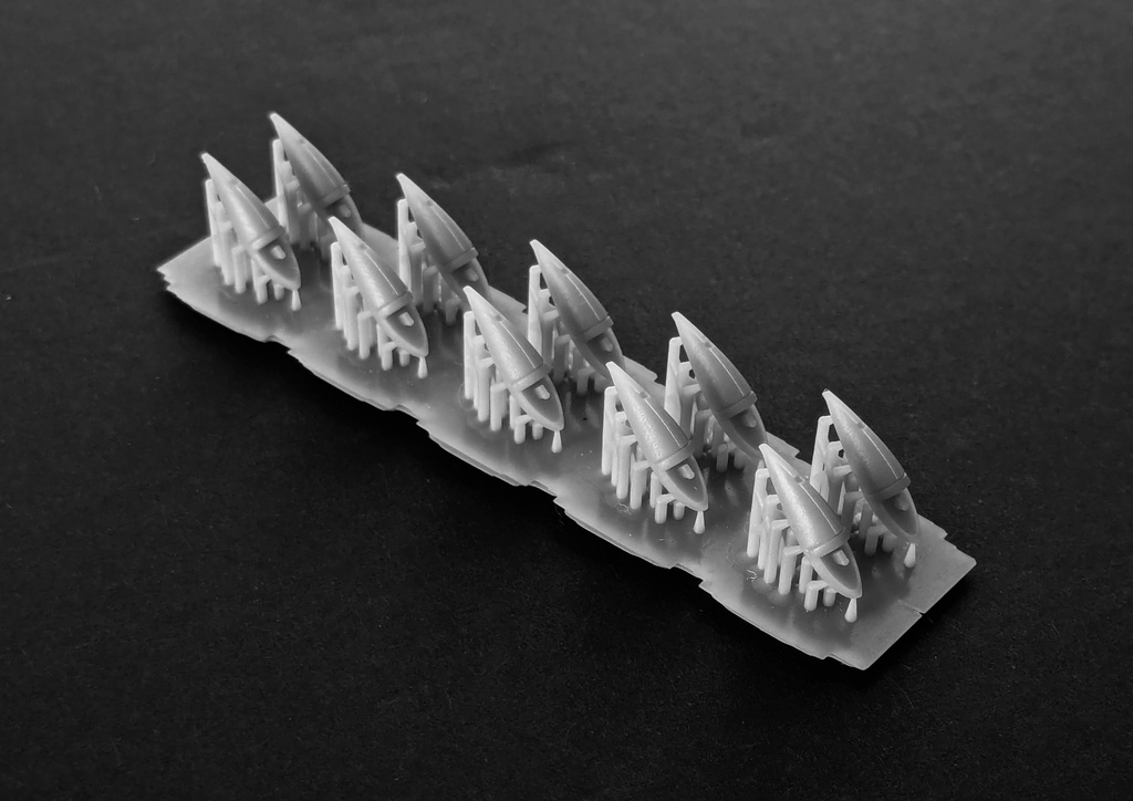 1/32 ナマズランプ 10個 クリアレンズ 3Dプリント