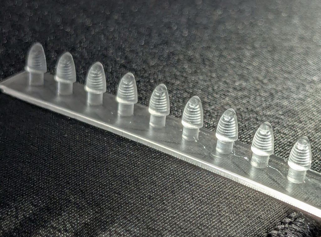 1/32 ナマズランプ 10個 クリアレンズ 3Dプリント