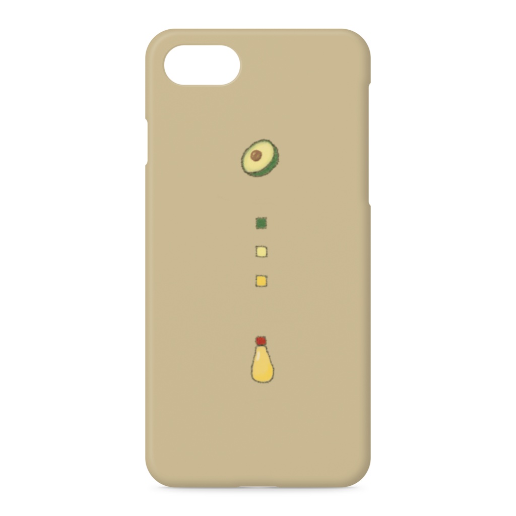 アボカドマヨのiPhoneケース
