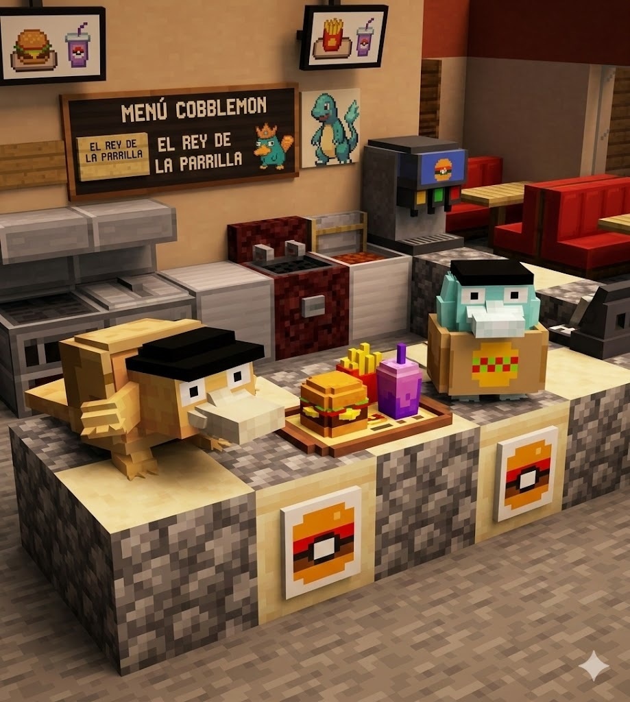 Pack Fast Food for Cobblemon