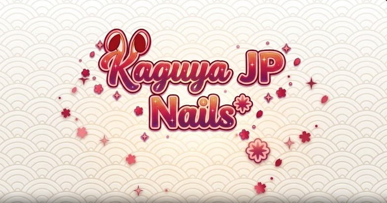 Crimson Eclipse Nails for Kaguya