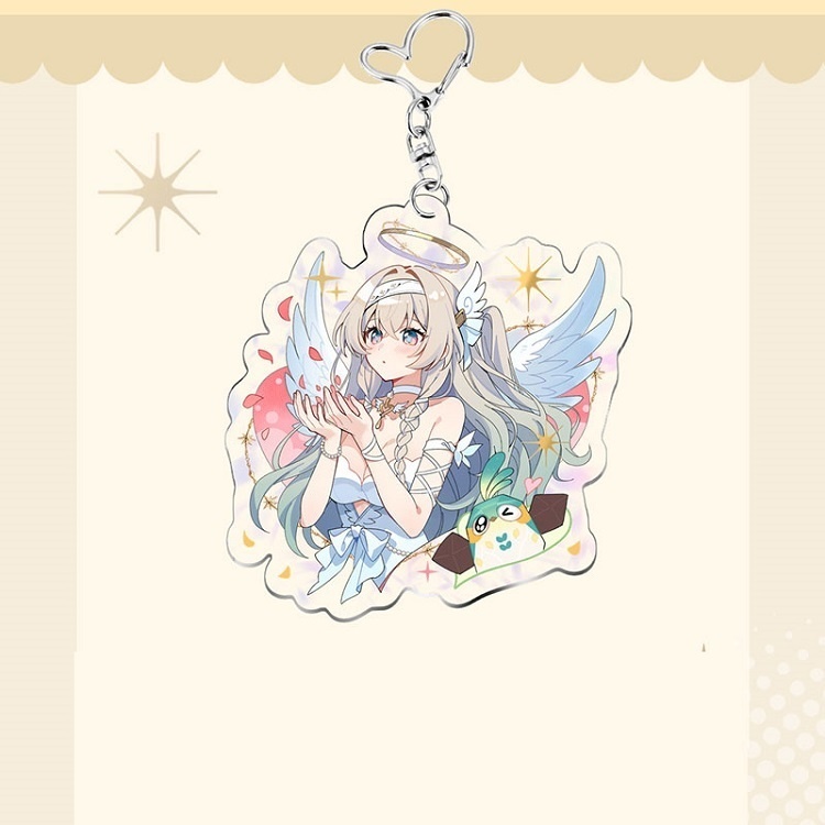 スターレイル ホタル アクリルスタンド 色紙 缶バッジ アクリルキーホルダー