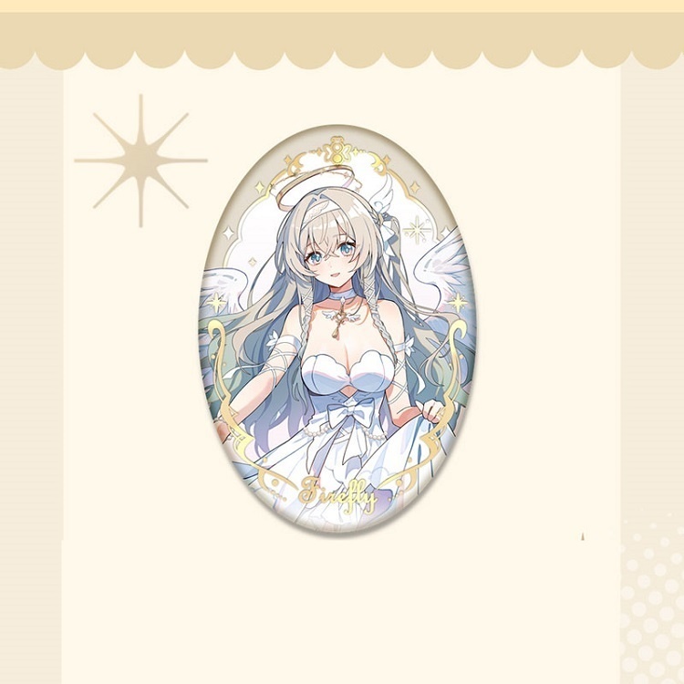 スターレイル ホタル アクリルスタンド 色紙 缶バッジ アクリルキーホルダー