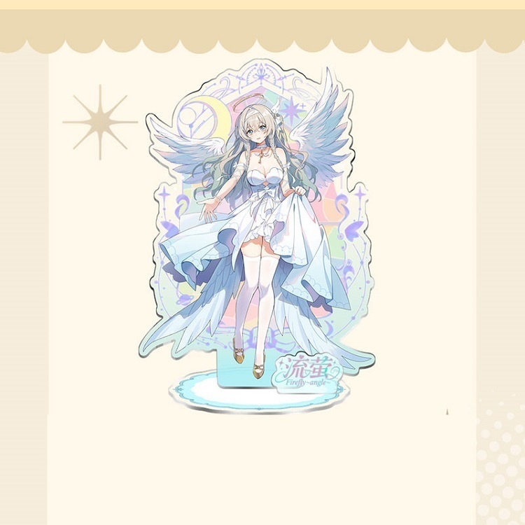 スターレイル ホタル アクリルスタンド 色紙 缶バッジ アクリルキーホルダー