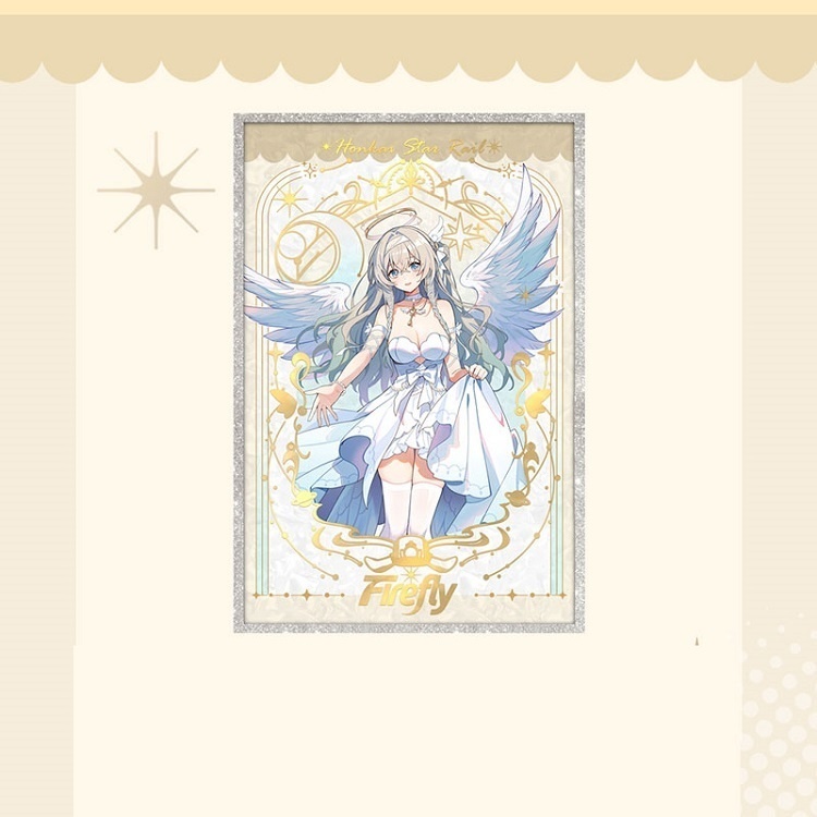 スターレイル ホタル アクリルスタンド 色紙 缶バッジ アクリルキーホルダー