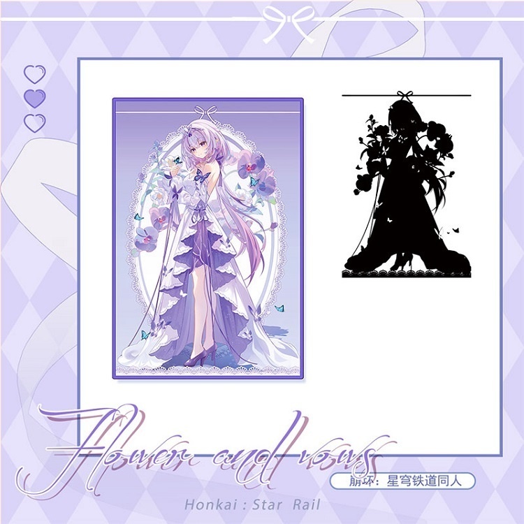 【委託販売】スターレイル キャストリス アクリルキーホルダー アクリルスタンド アクリルブロック 色紙 チェキ ポラロイド