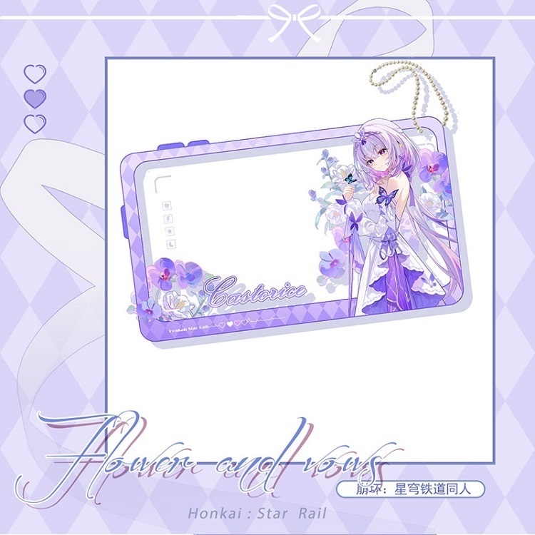 【委託販売】スターレイル キャストリス アクリルキーホルダー アクリルスタンド アクリルブロック 色紙 チェキ ポラロイド