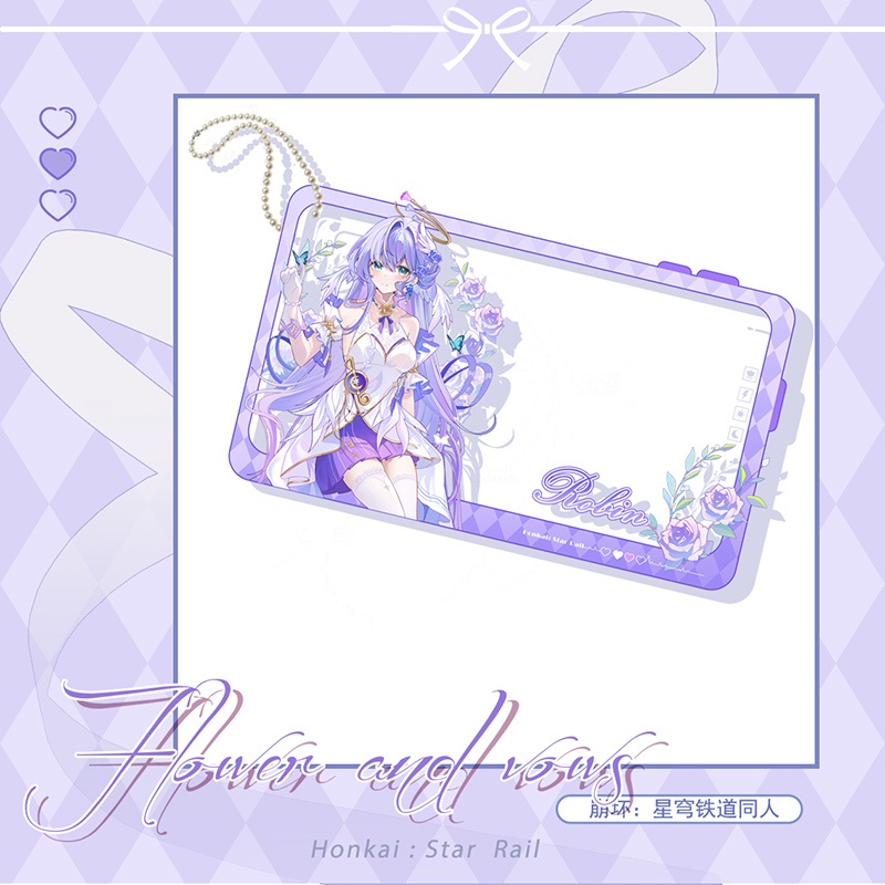 【委託販売】スターレイル ロビン アクリルキーホルダー アクリルスタンド アクリルブロック 色紙 チェキ ポラロイド