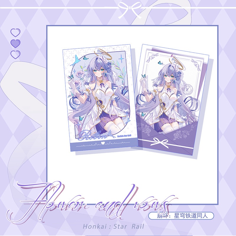 【委託販売】スターレイル ロビン アクリルキーホルダー アクリルスタンド アクリルブロック 色紙 チェキ ポラロイド