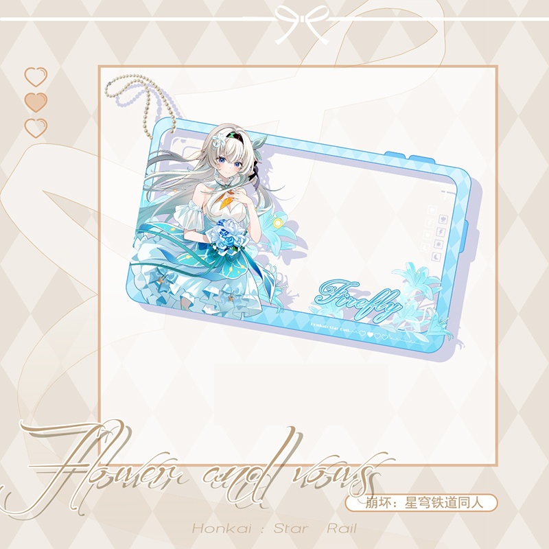 【委託販売】スターレイル ホタル アクリルキーホルダー アクリルスタンド アクリルブロック 色紙 チェキ ポラロイド