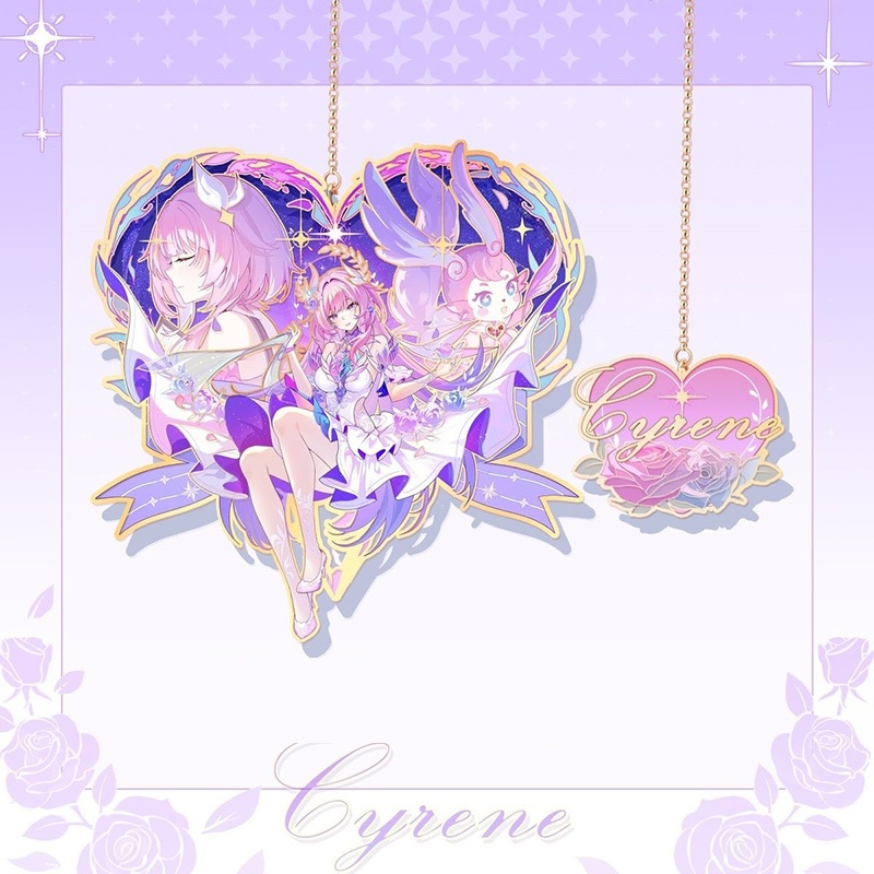 【委託販売】スターレイル キュレネ アクリルスタンド 色紙 缶バッジ メタルブックマーク