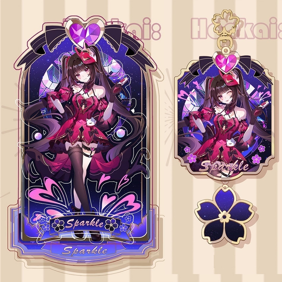 【委託販売】スターレイル 花火 アクリルキーホルダー アクリルスタンド