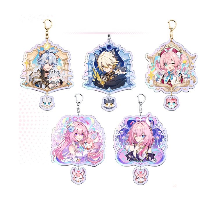 [委託販売] スターレイル ファイノン ヒアンシー キュレネ アクリルキーホルダー