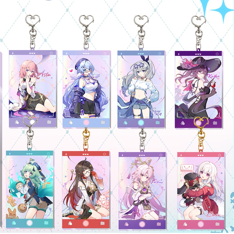 【委託販売】崩坏星穹铁道 崩壊:スターレイル 崩壊スターレイル スターレイル カフカ クラーラ ヘルタ アスター 符玄 銀狼 ロビン フォフォ ホタル 霊砂 アクリルキーホルダー
