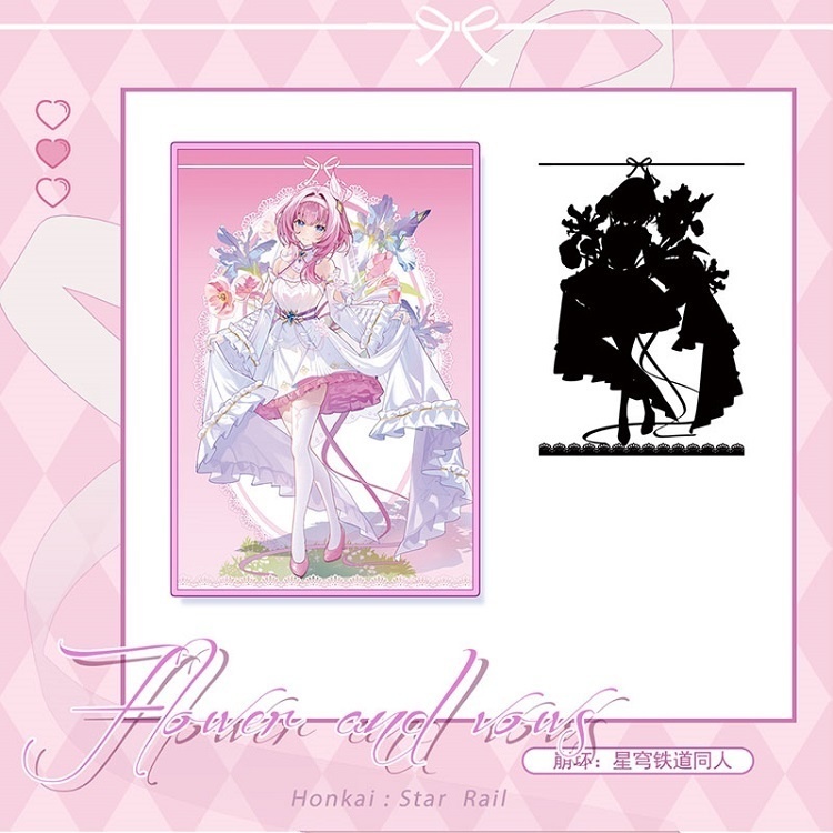 【委託販売】スターレイル キュレネ アクリルキーホルダー アクリルスタンド アクリルブロック 色紙 チェキ ポラロイド