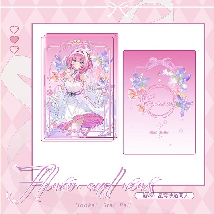 【委託販売】スターレイル キュレネ アクリルキーホルダー アクリルスタンド アクリルブロック 色紙 チェキ ポラロイド