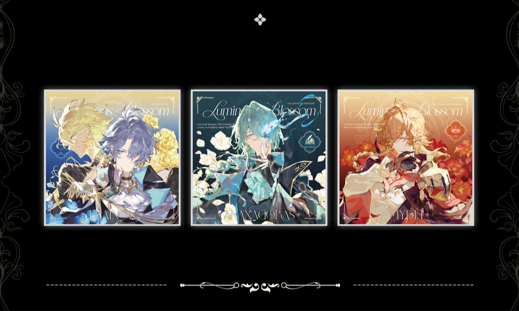 スターレイル ファイノン モーディス アナイクス 缶バッジ アクリルブロック 色紙