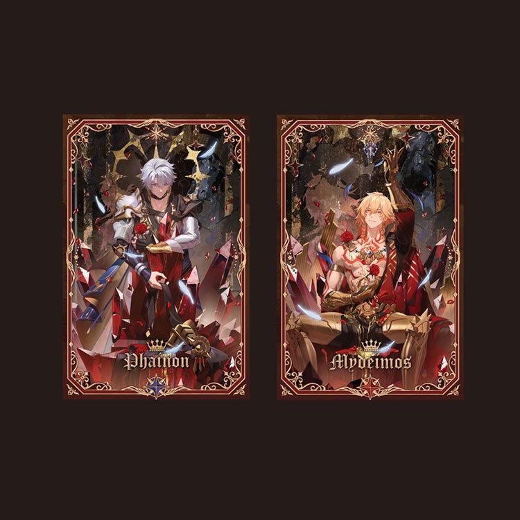 スターレイル モーディス ファイノン アクリルスタンド 缶バッジ 色紙