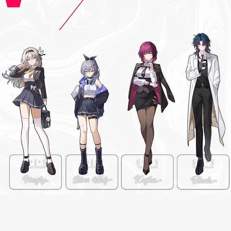 スターレイル カフカ 卡夫卡 銀狼 ホタル 刃 アクリルスタンド