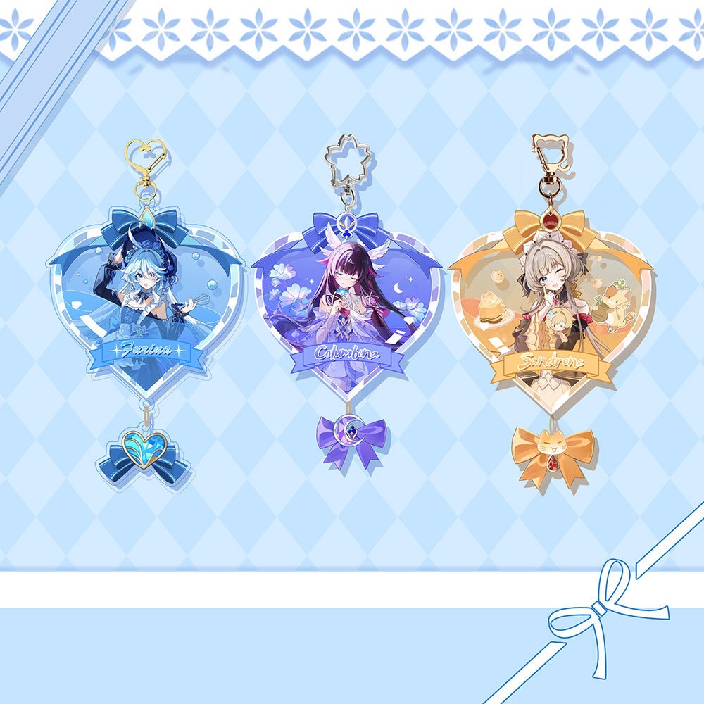 genshinimpact Genshin Impact 原神 コロンビーナ サンドローネ フリーナ アクリルスタンド アクリルキーホルダー 缶バッジ 色紙 タペストリー メタル ブックマーク