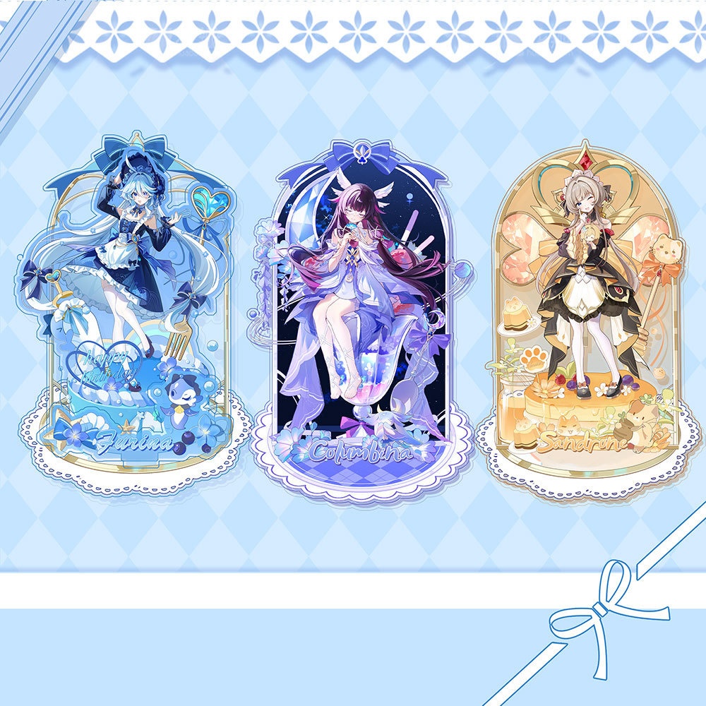 genshinimpact Genshin Impact 原神 コロンビーナ サンドローネ フリーナ アクリルスタンド アクリルキーホルダー 缶バッジ 色紙 タペストリー メタル ブックマーク