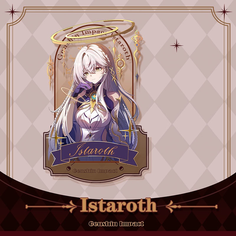 genshinimpact Genshin Impact 原神 レインドット ナベリウス ロノヴァ イスタロト アスモダイ アクリルスタンド 缶バッジ 色紙