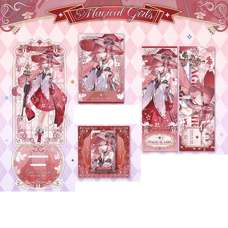 genshinimpact Genshin Impact 原神 八重神子 雷電将軍 アクリルスタンド 缶バッジ ブックマーク チェキ ポラロイド