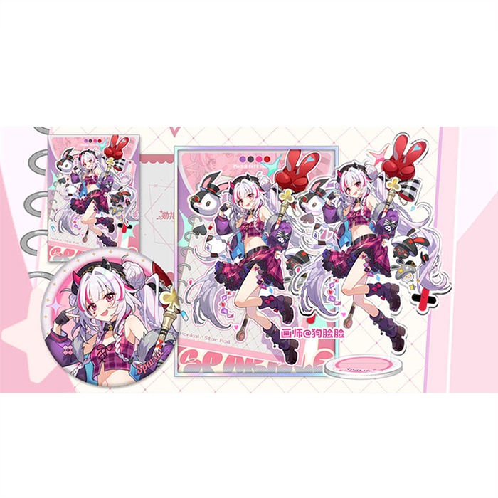 スターレイル 火花 花火 アクリルスタンド 缶バッジ 色紙 ポストカード