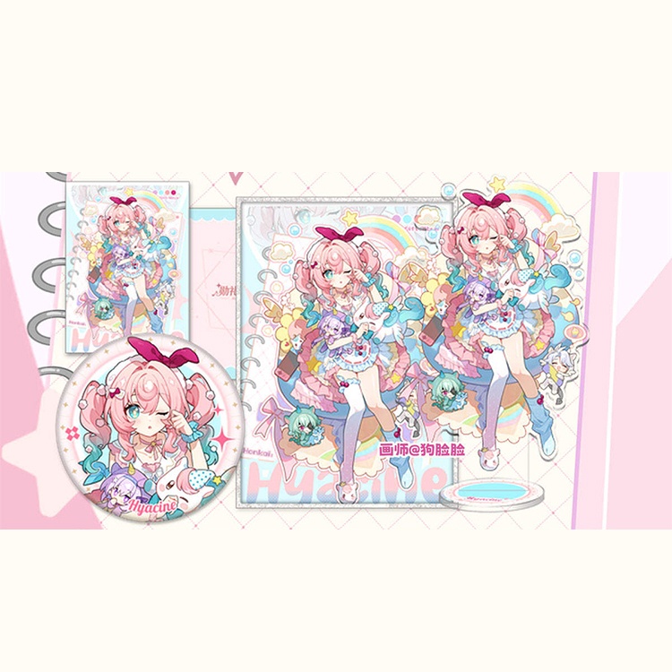 スターレイル ヒアンシー アクリルスタンド 缶バッジ 色紙 ポストカード