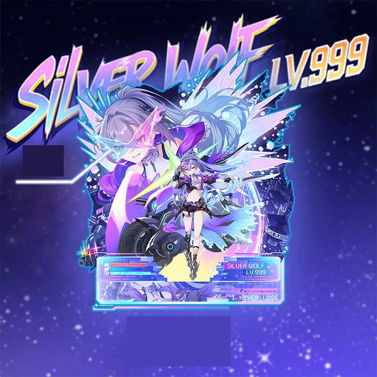  スターレイル 銀狼 银狼 アクリルスタンド 色紙