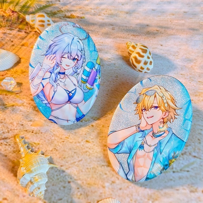 スターレイル アベンチュリン ロビン アクリルスタンド 缶バッジ