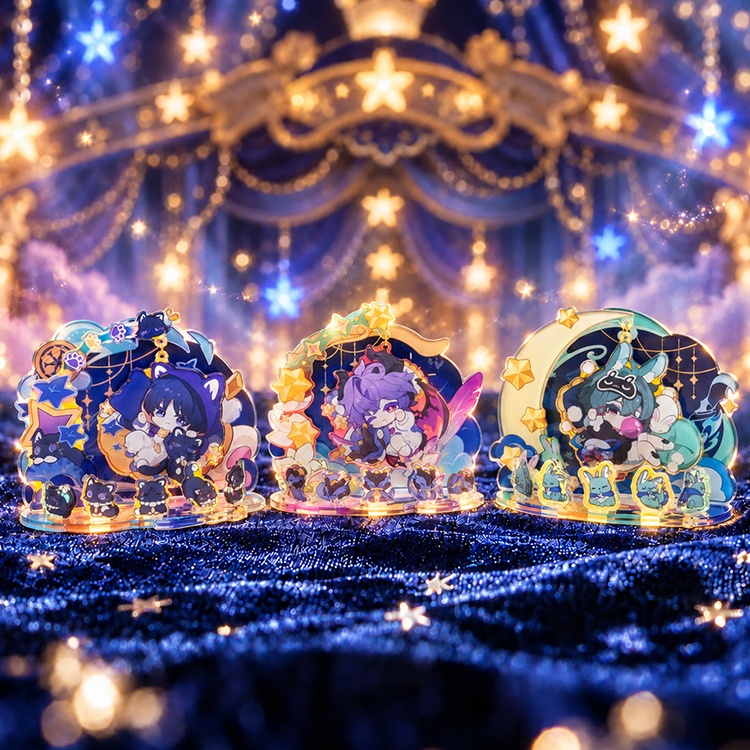 genshinimpact Genshin Impact 原神 スカラマシュ ドゥリン ローエン アクリルスタンド 缶バッジ アクリルキーホルダー
