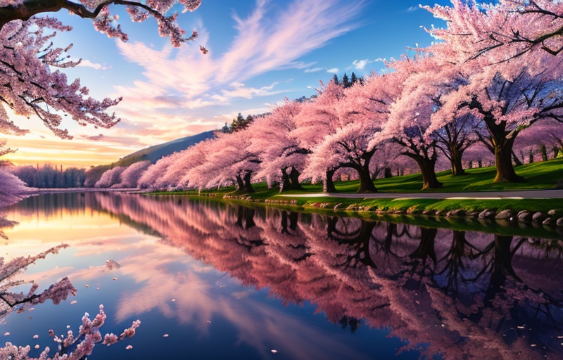 桜の舞