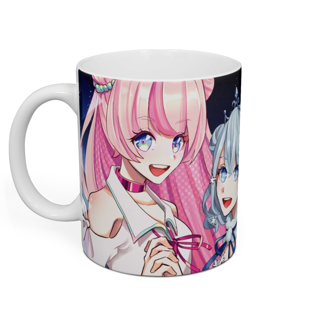 一花アスター×雪乃クリスタル マグカップ