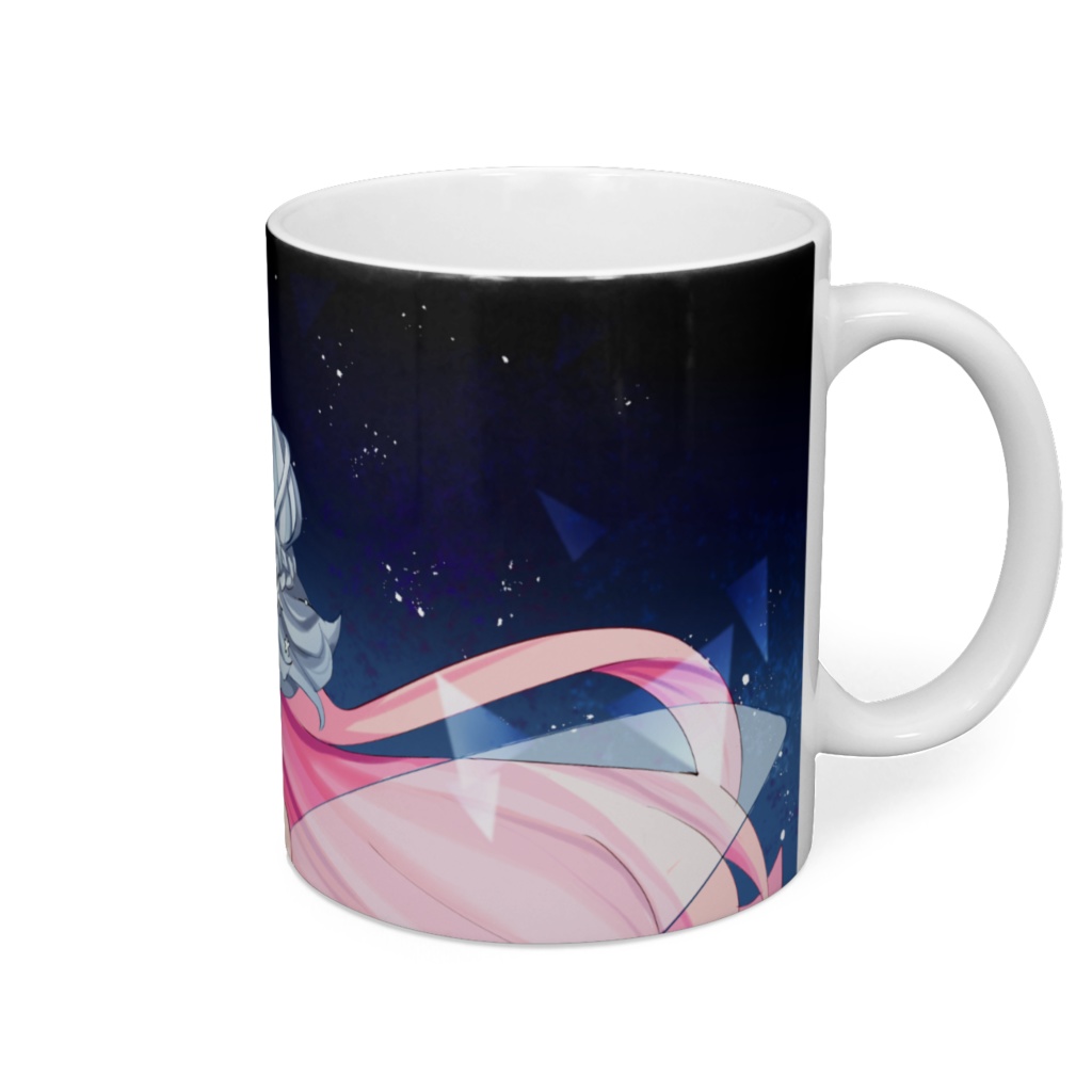 一花アスター×雪乃クリスタル マグカップ