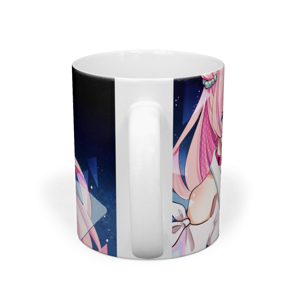 一花アスター×雪乃クリスタル マグカップ