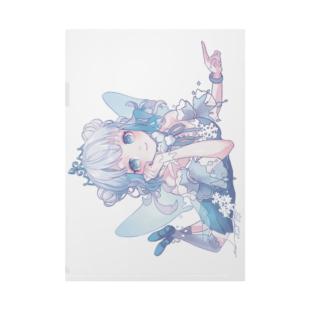 雪乃クリスタル1周年記念クリアファイル