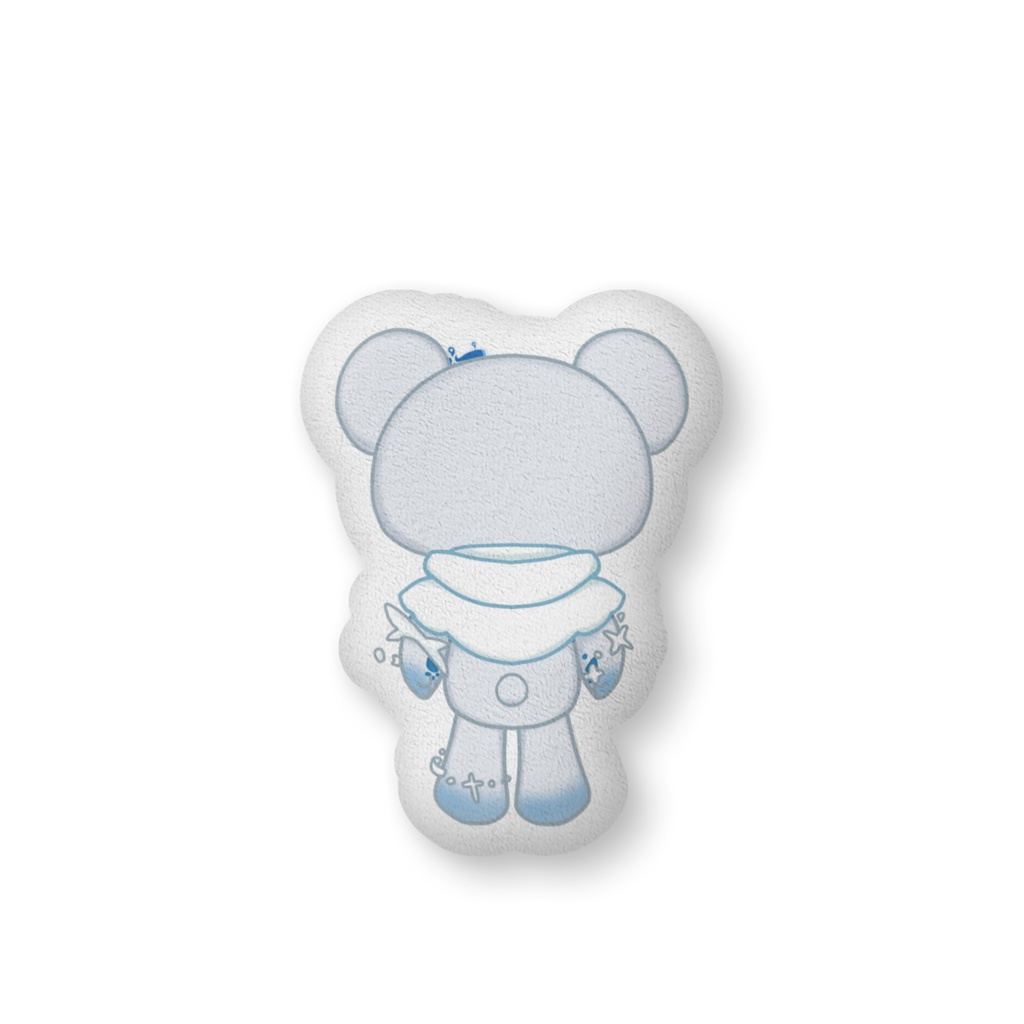 ゆきくまちゃんふかふかクッション