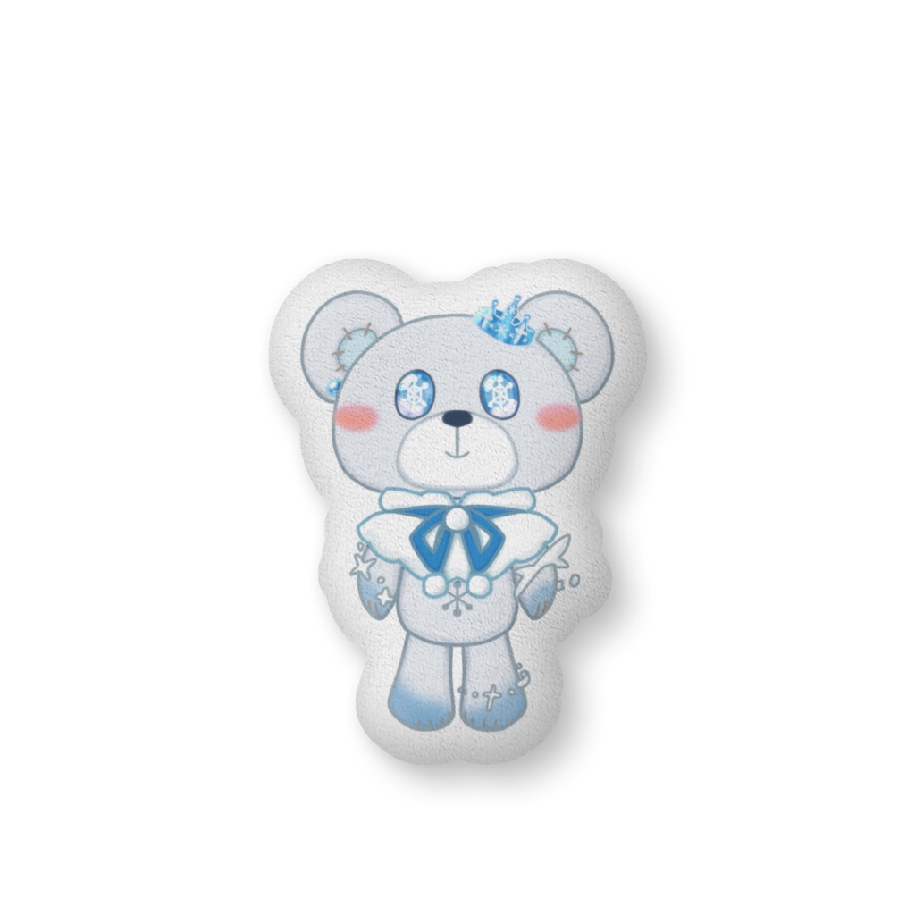 ゆきくまちゃんふかふかクッション