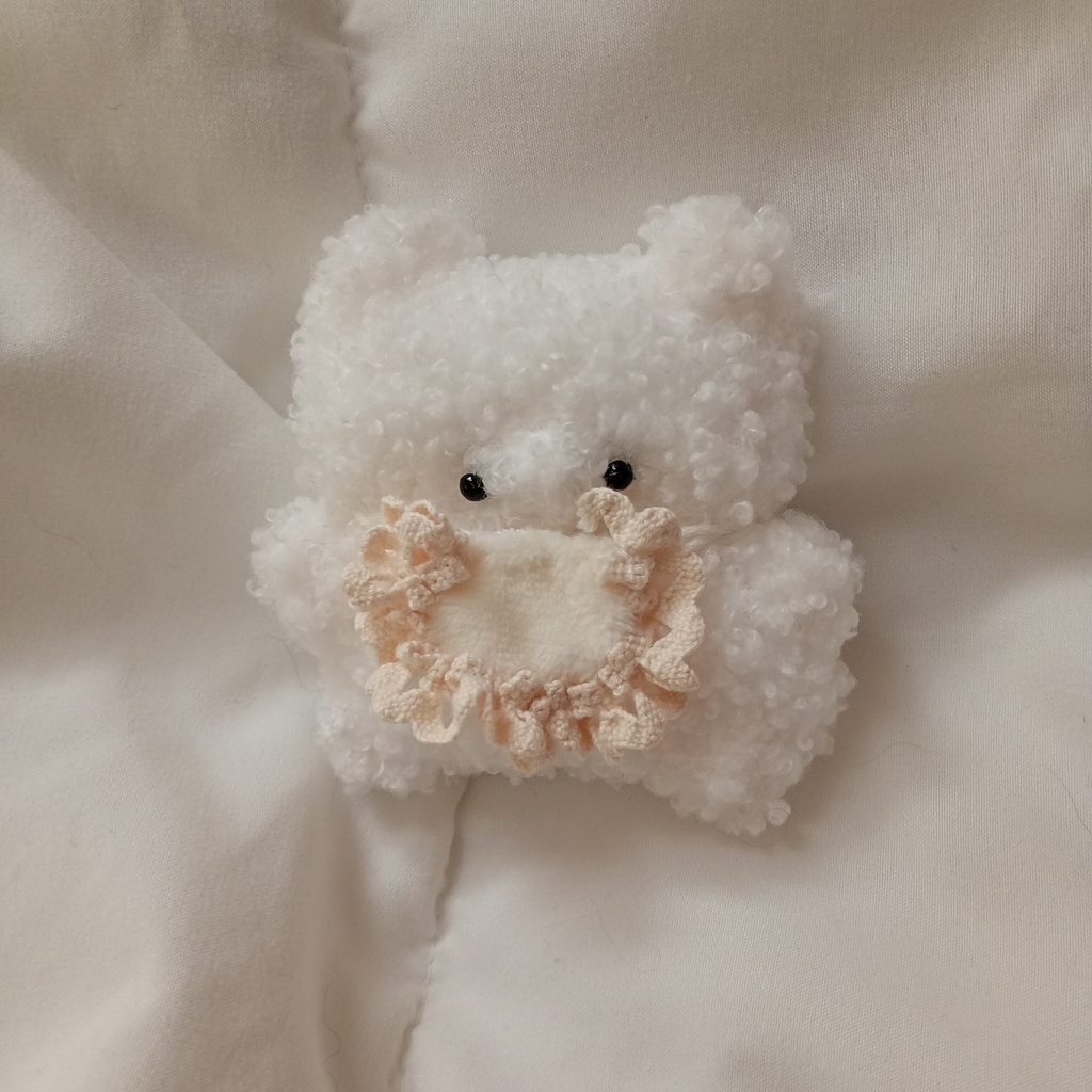 ふかふかしろくま