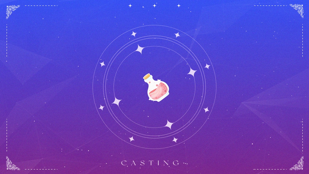 VTuber配信向け ローディングアニメテンプレート集