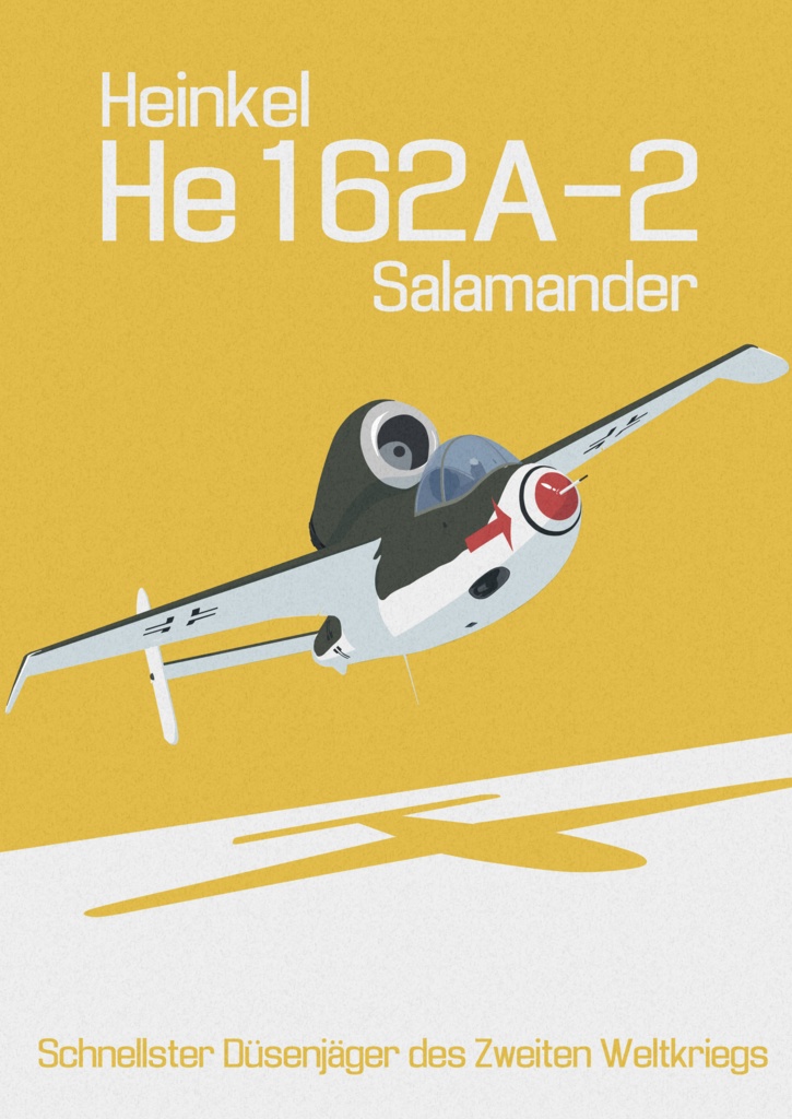 He162サラマンダー　ポストカード