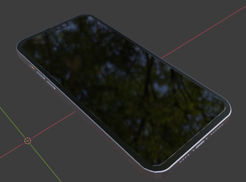 Phone (High and Low Poly, Color Changeable)